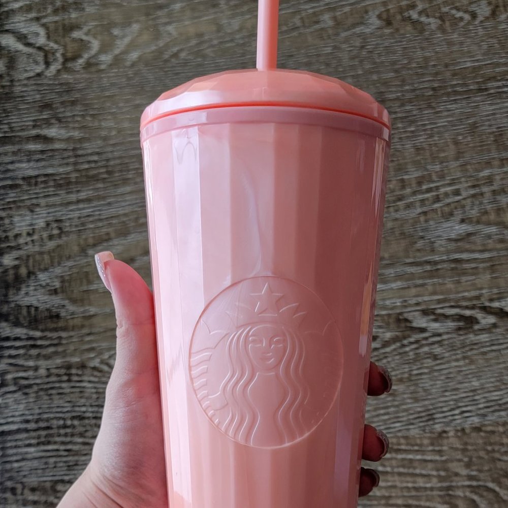 Starbucks Pink Pearl Dome Tumbler